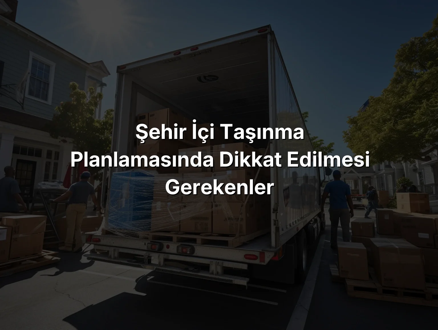Şehir İçi Taşınma Planlamasında Dikkat Edilmesi Gerekenler